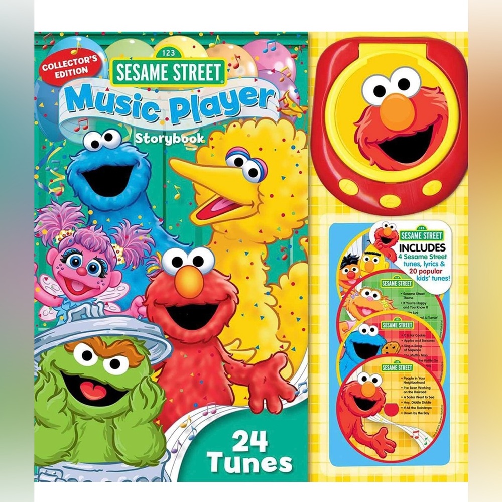 Sesame Street Music Player Storybook: Collector's Edition 50 years and counting